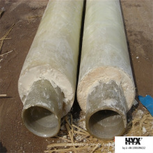 Fiberglass Insulation Pipe with Polyurethane in The Middle